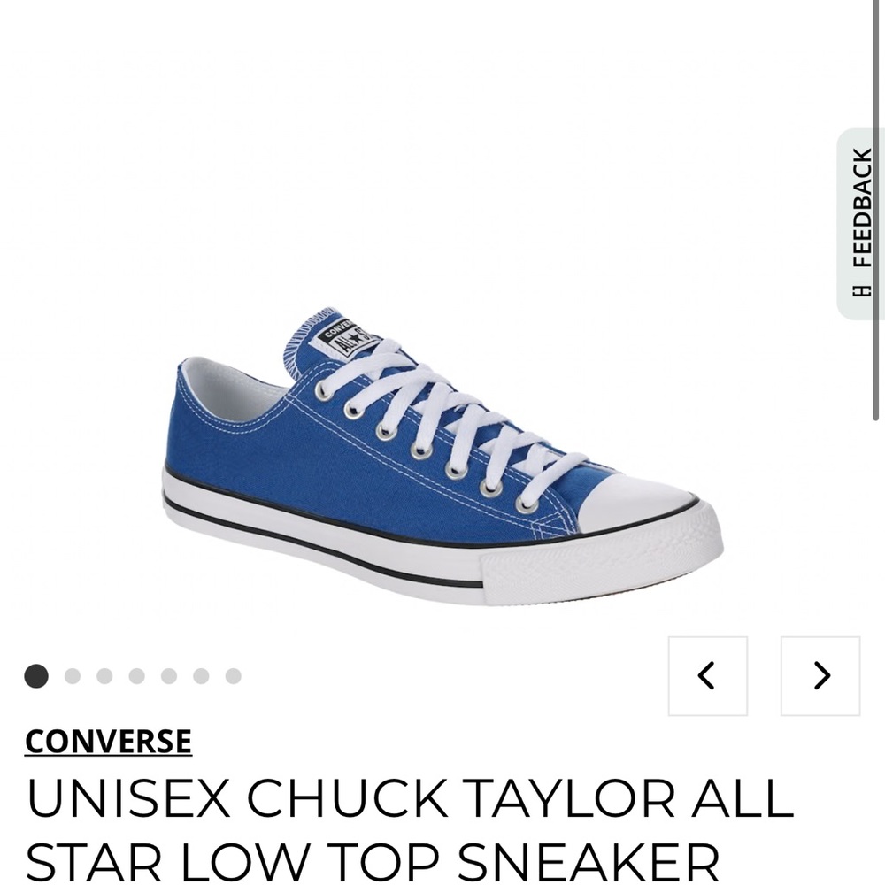 Converse Chuck Taylor Low Top Blue Sneakers